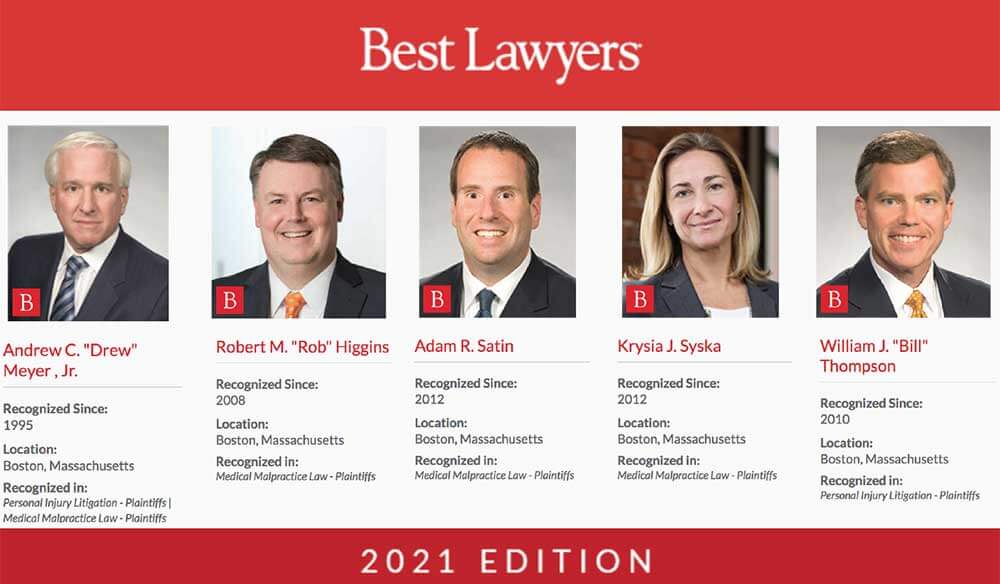 Best Lawyers 2021 Boston portraits