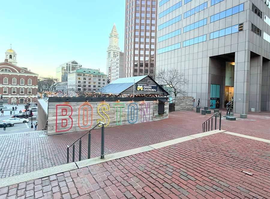 rear entrance to 28 State Street