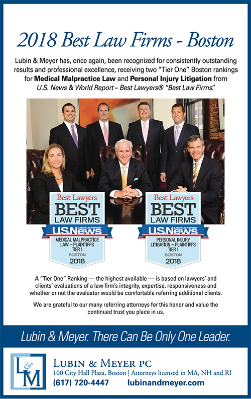 Best Law Firms - Boston - Medical Malpractice